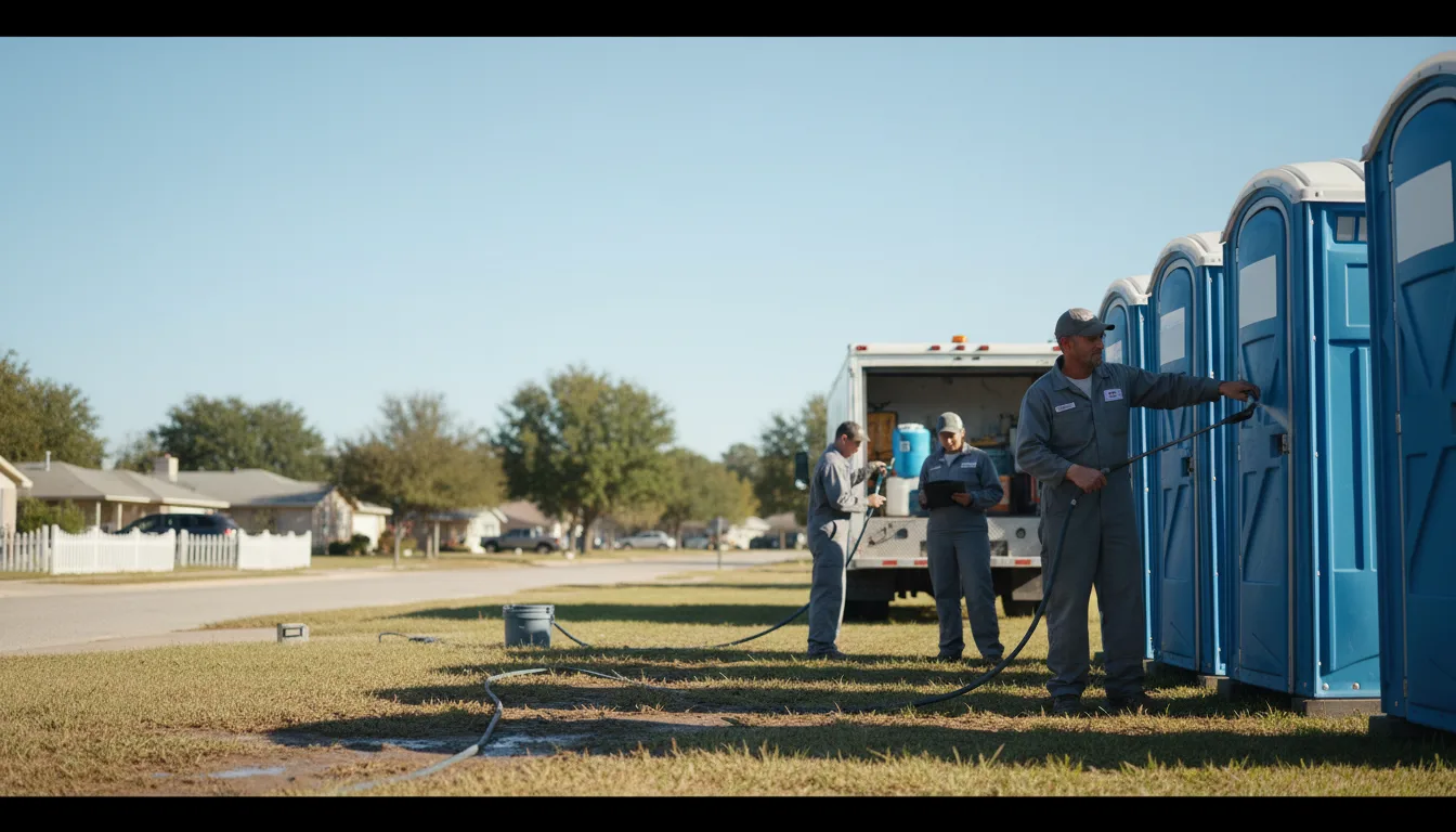Long-Term Portable Toilet Rental in Chesterfield, VA near me